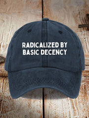 Chapeau unisexe radicalisé par la décence