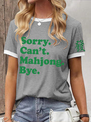 Women's Mahjong Lovers T-shirt