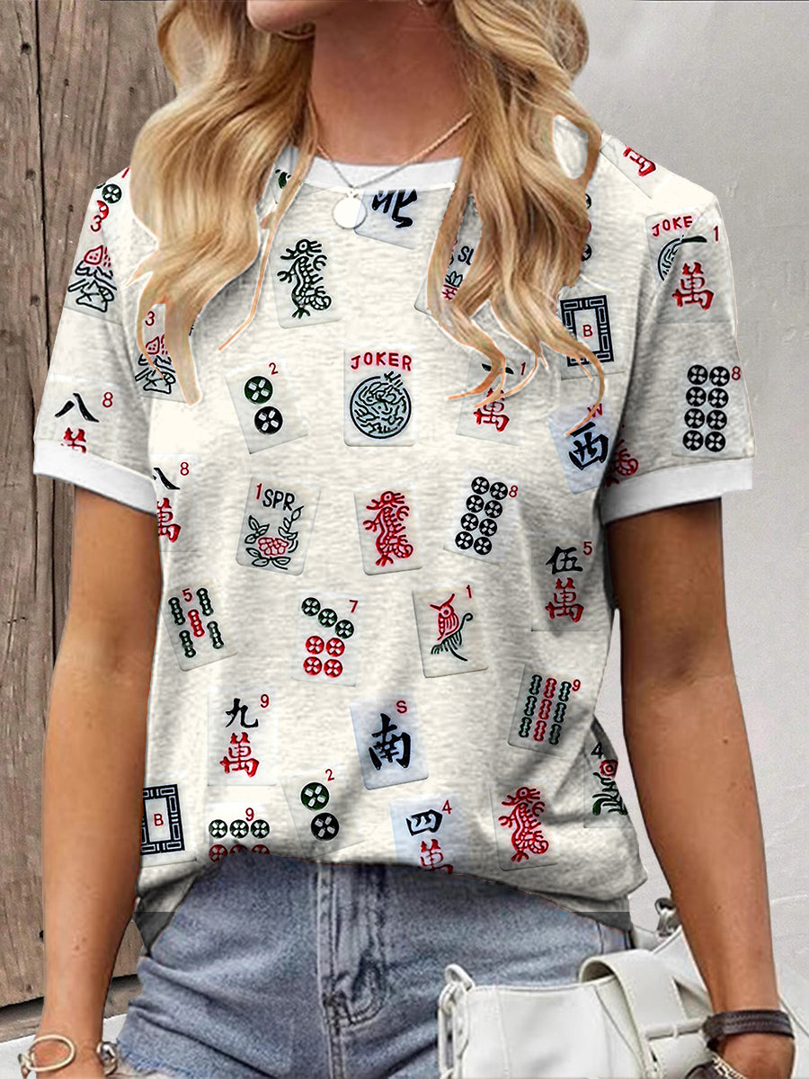 Women's Mahjong Lovers T-shirt