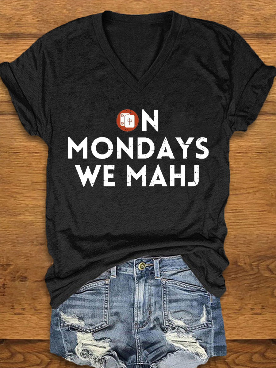 Women's Mahjong Lovers T-shirt