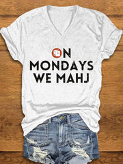 Women's Mahjong Lovers T-shirt