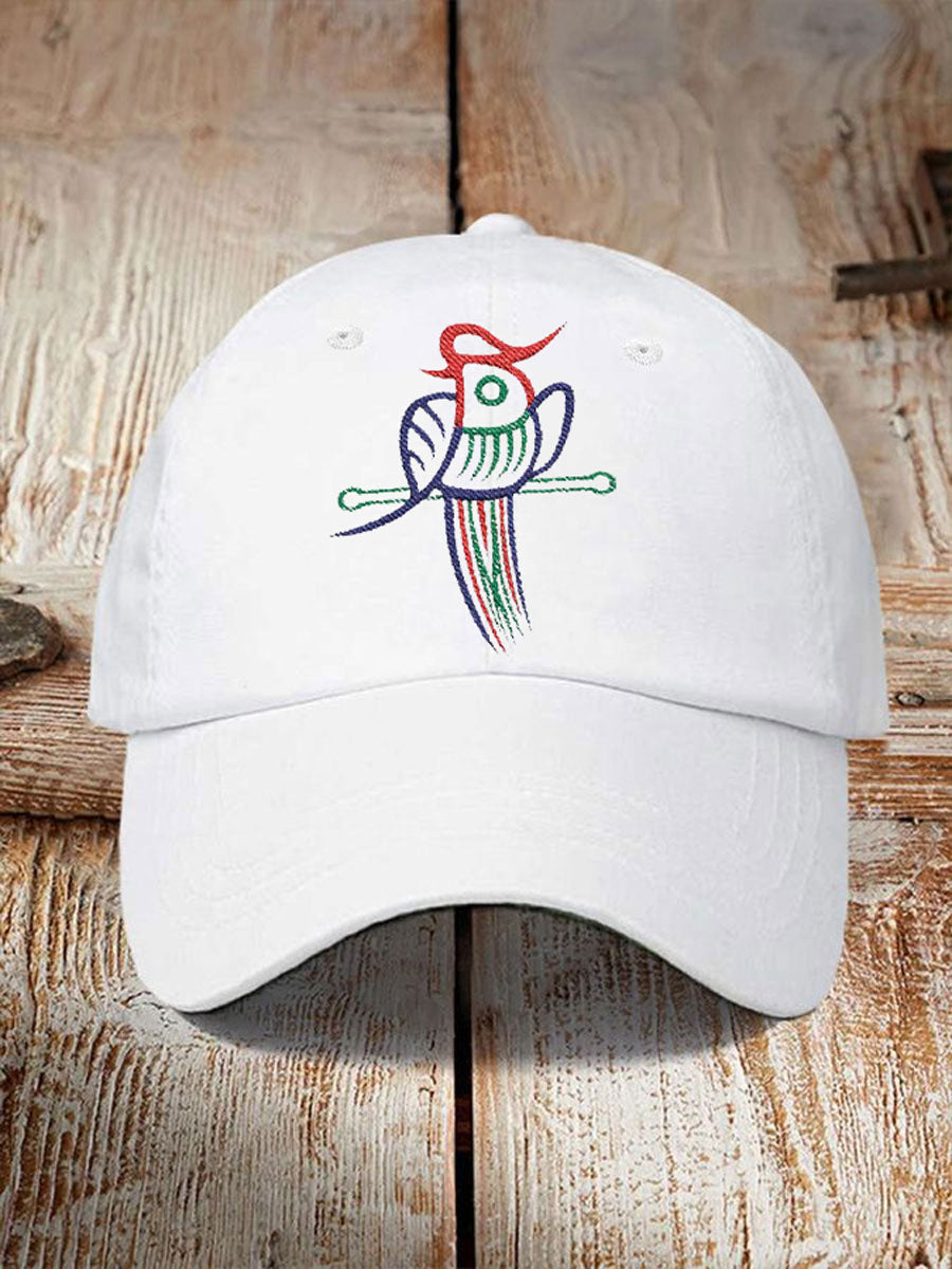 Funny Mahjong Printed Casual Unisex Hat