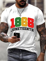 Men's 1865 Printed Crew Neck T-Shirt