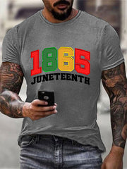 Men's 1865 Printed Crew Neck T-Shirt