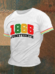 Men's 1865 Printed Crew Neck T-Shirt