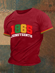 Men's 1865 Printed Crew Neck T-Shirt