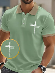 Men's Faith Over Fear Cross Faith Casual