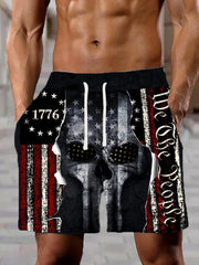 Short WeThe People Skull 1776 pour homme