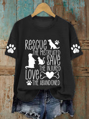 Women's protected animal t-shirt