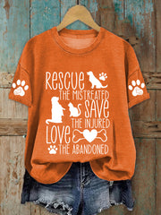 Women's protected animal t-shirt