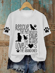 Women's protected animal t-shirt