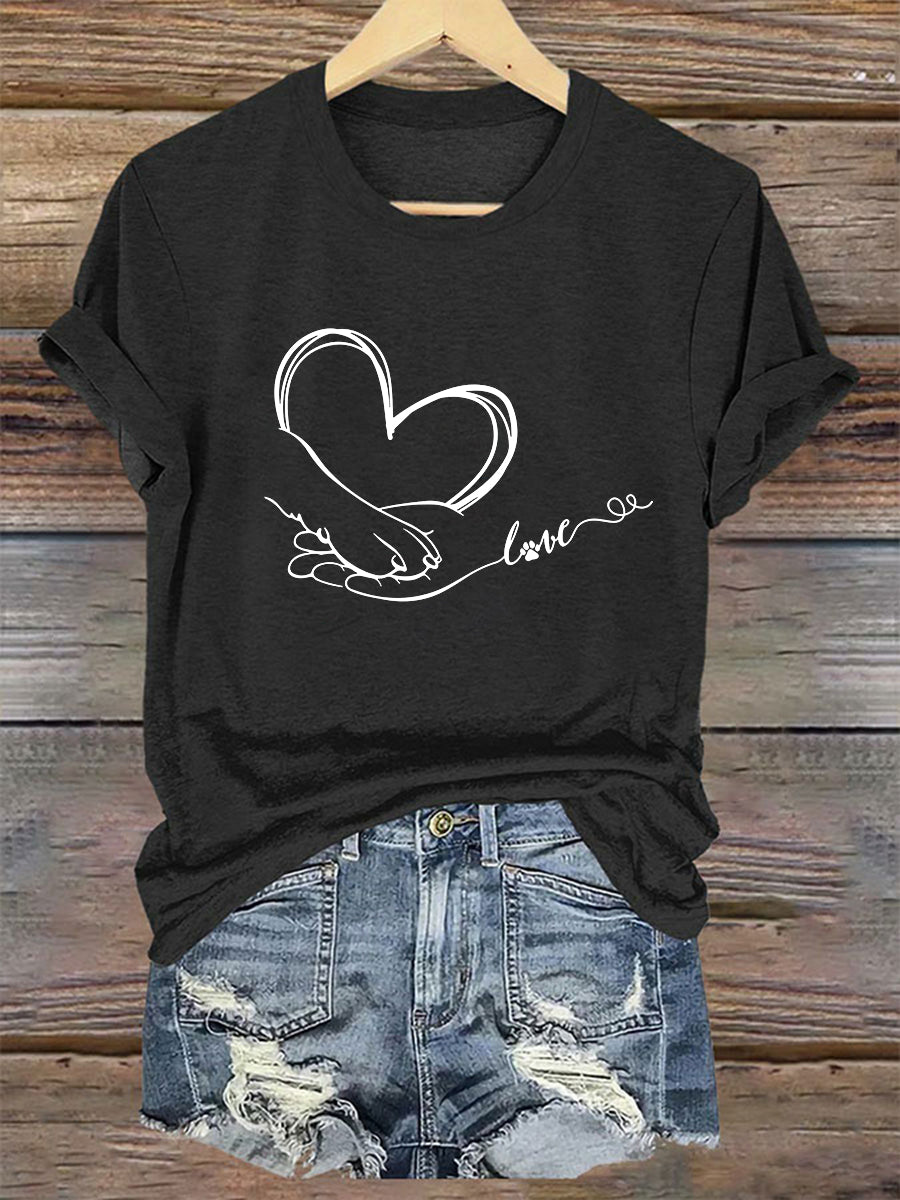Women's Iron On Short Sleeve T-Shirt
