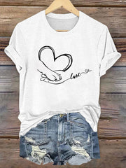 Women's Iron On Short Sleeve T-Shirt