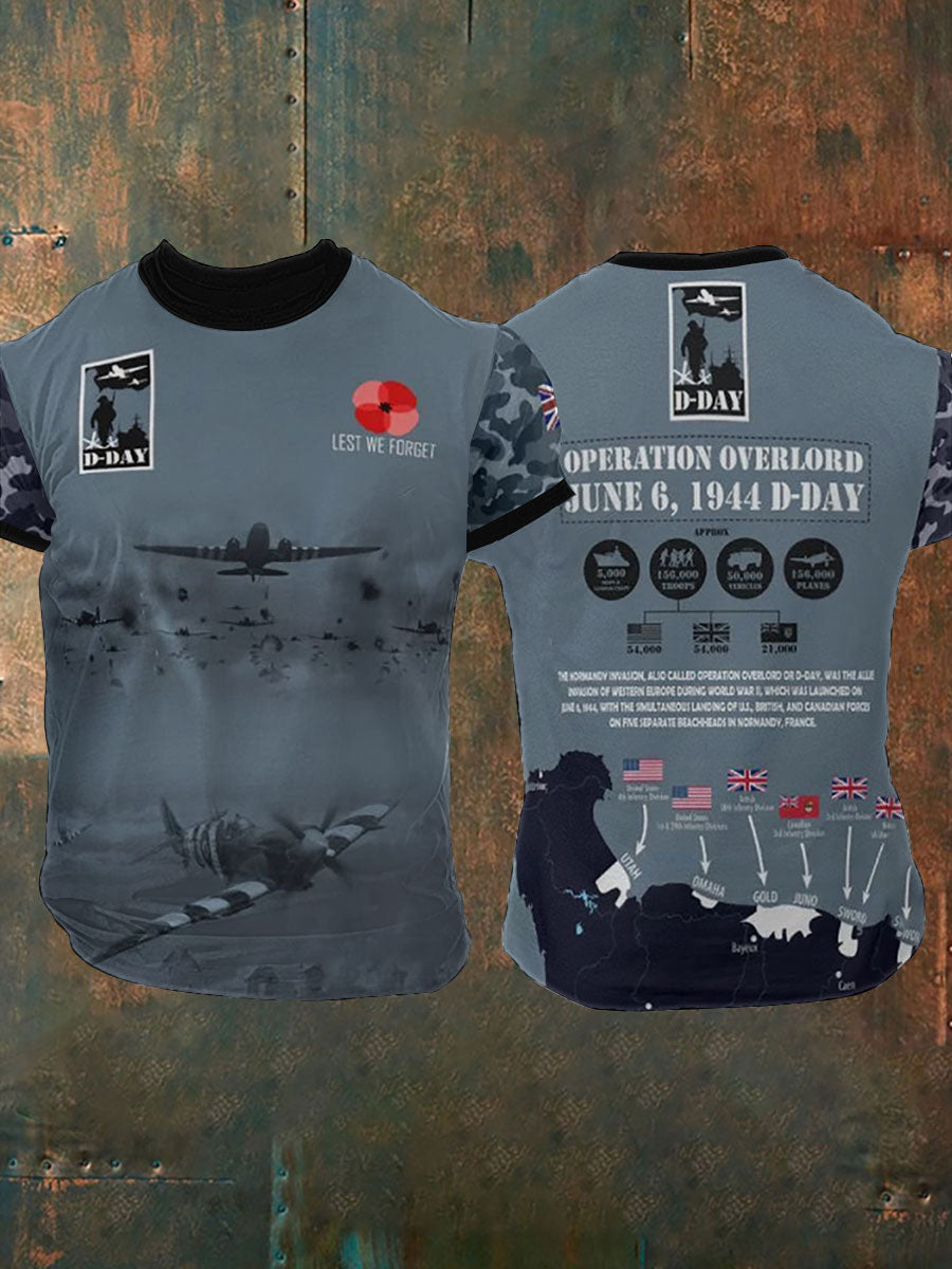 Chemise homme 81e anniversaire du débarquement