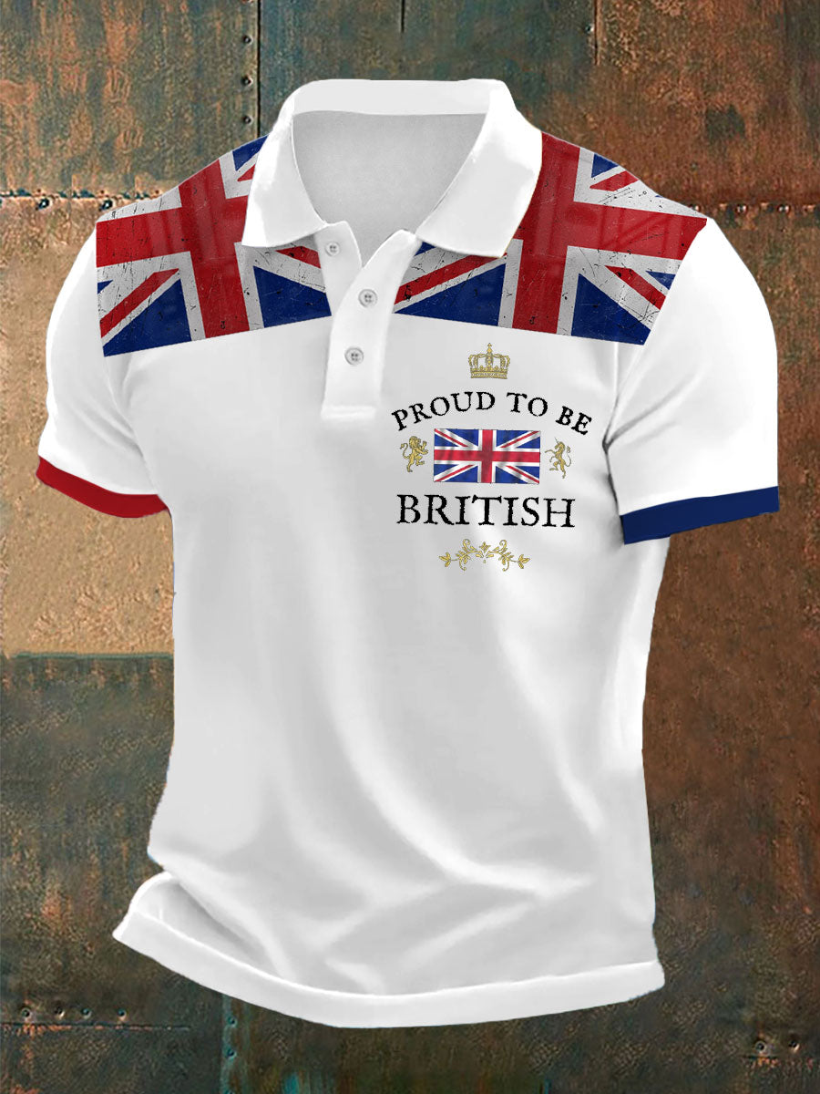 Men's British Proud Printed  Shirt