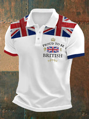 Men's British Proud Printed  Shirt