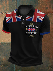 Men's British Proud Printed  Shirt
