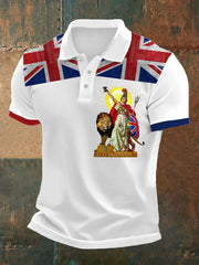 Men's British Britannia Printed  Shirt