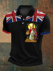 Men's British Britannia Printed  Shirt
