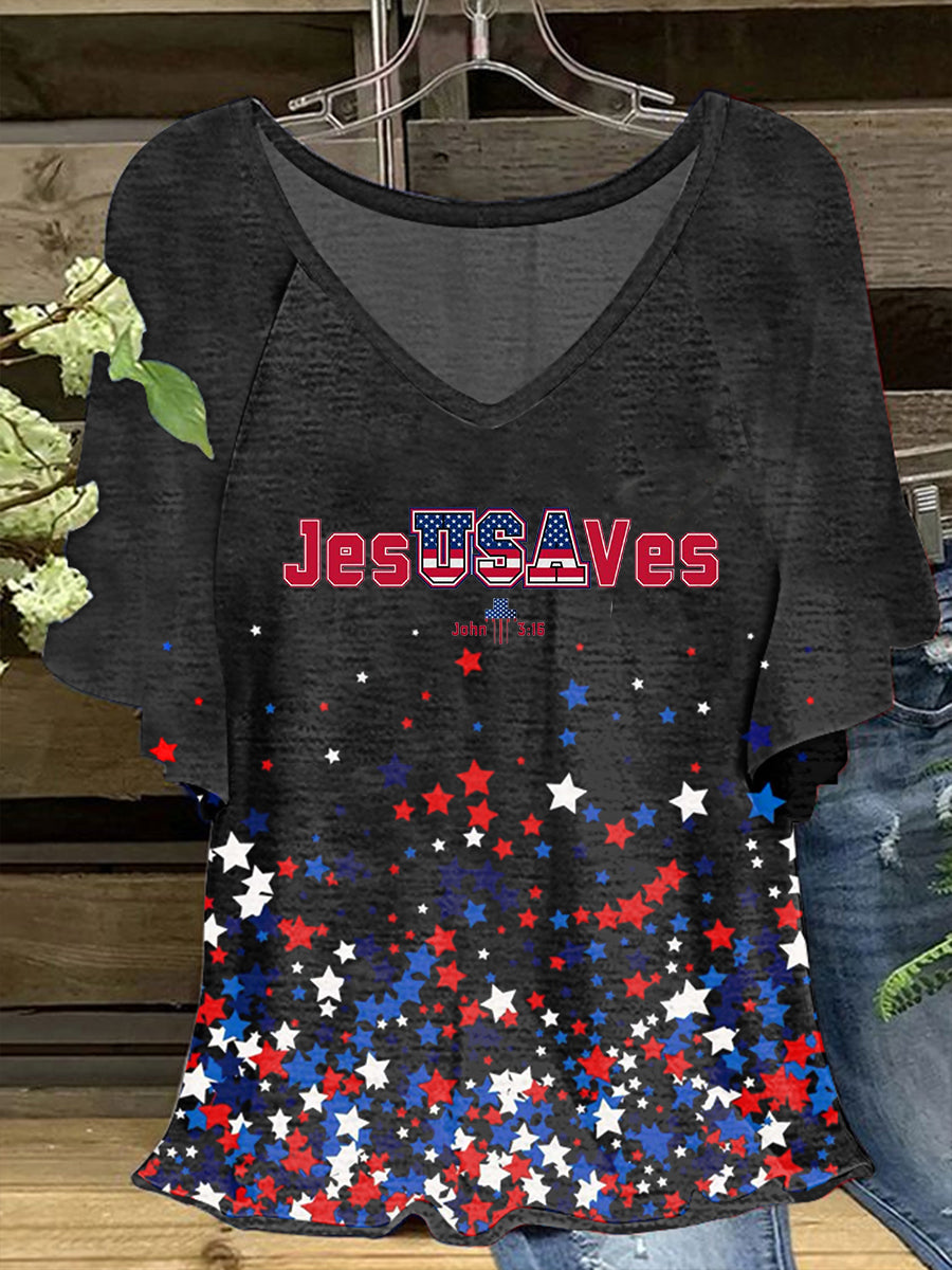 Women's Jesus Saves Hang Shot Short Sleeve T-Shirt