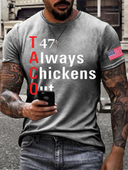 Men's FDT Taco Chickens Out Printed T-shirt