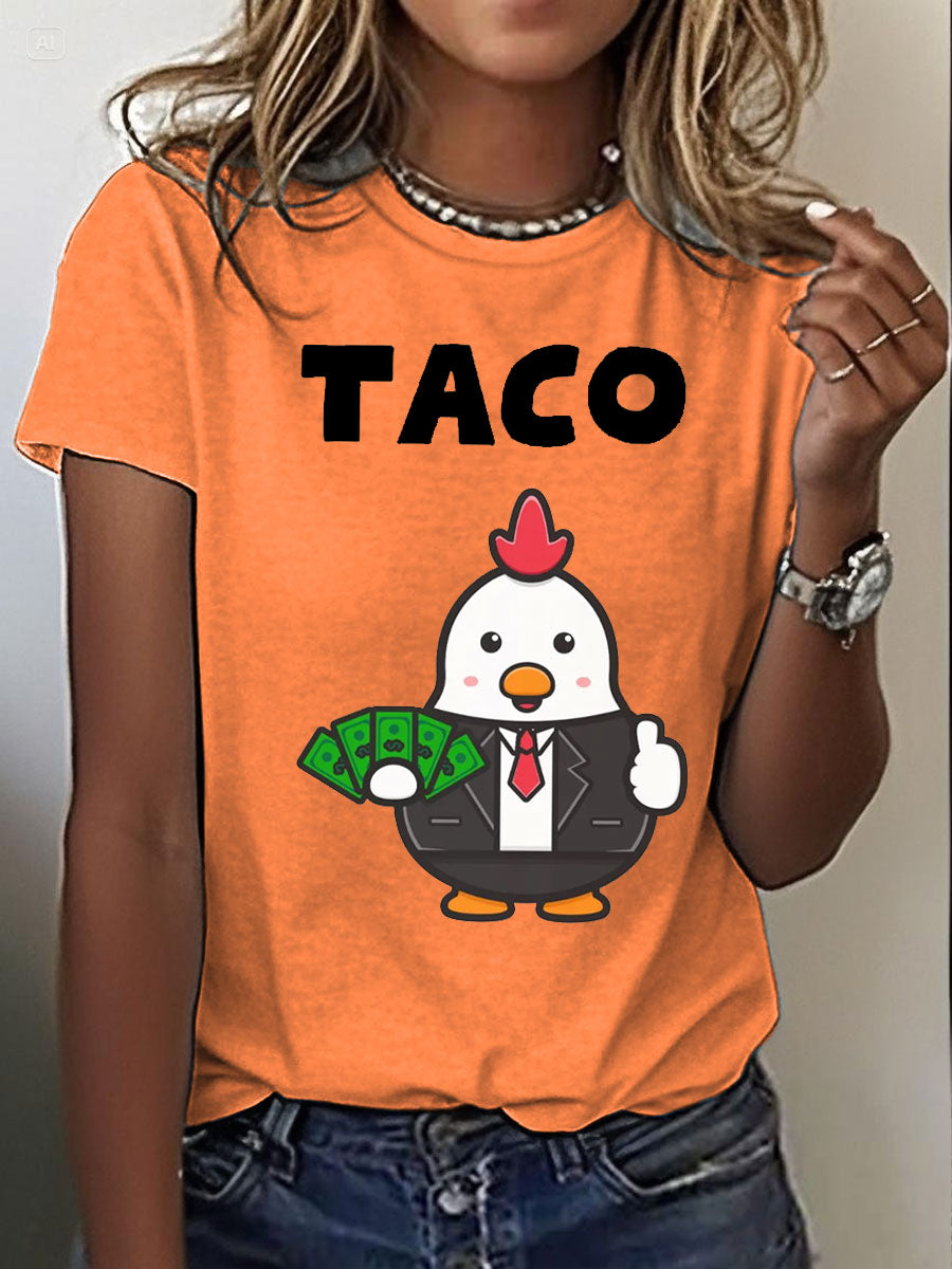 Women's 8647 FDT Printed T-Shirt