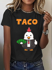 Women's 8647 FDT Printed T-Shirt