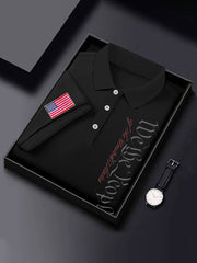 Men's 4th of July Flag Printed Casual Tops