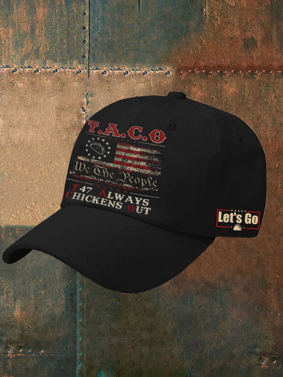 Unisex Fdt 8647 Taco Printed Hats