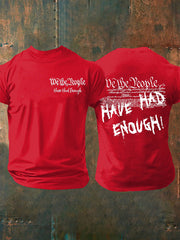 Men's We The People Have Had Enough Short Sleeve T-Shirt