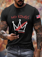 Men's No Kings in America Short Sleeve T-Shirt