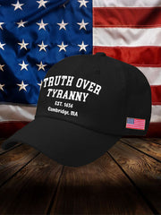 Unisex 8647 FDT Truth Over Tyranny Harvard Printed Hat