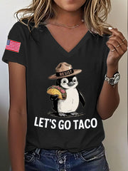 Women's 8647 FDT Taco Printed T-Shirt
