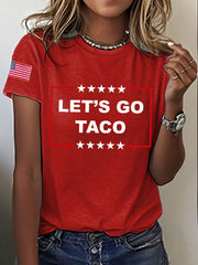 Women's 8647 FDT Taco Printed T-Shirt