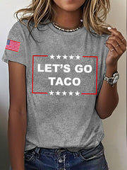 Women's 8647 FDT Taco Printed T-Shirt