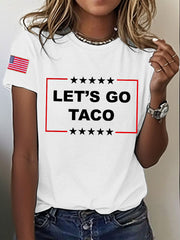 Women's 8647 FDT Taco Printed T-Shirt