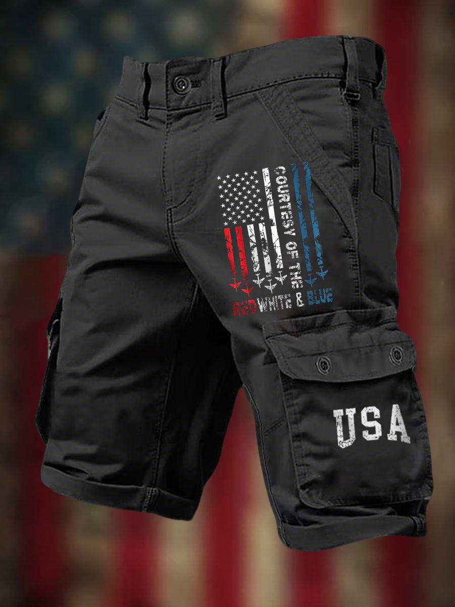 Men's Courtesy Of The Red White And Blue Pants Shorts