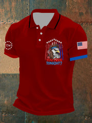 Men's Funny Fourth of July  Funny Eagle You Free Tonight  Short Sleeve Top