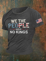 Men's We The People Serve No Kings Printed T-shirt