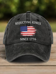 Unisex Rejecting Kings Since 1776 Hat