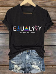 Women's Equality Hurts No One V-Neck Tee