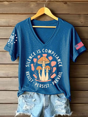 Women's FDT 8647 Printed T-Shirt