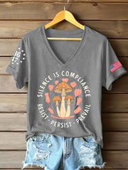 Women's FDT 8647 Printed T-Shirt