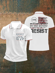 Men's 8647 FDT Resist Print Casual Tops