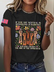 Women's 8647 FDT Resist Print T-Shirt