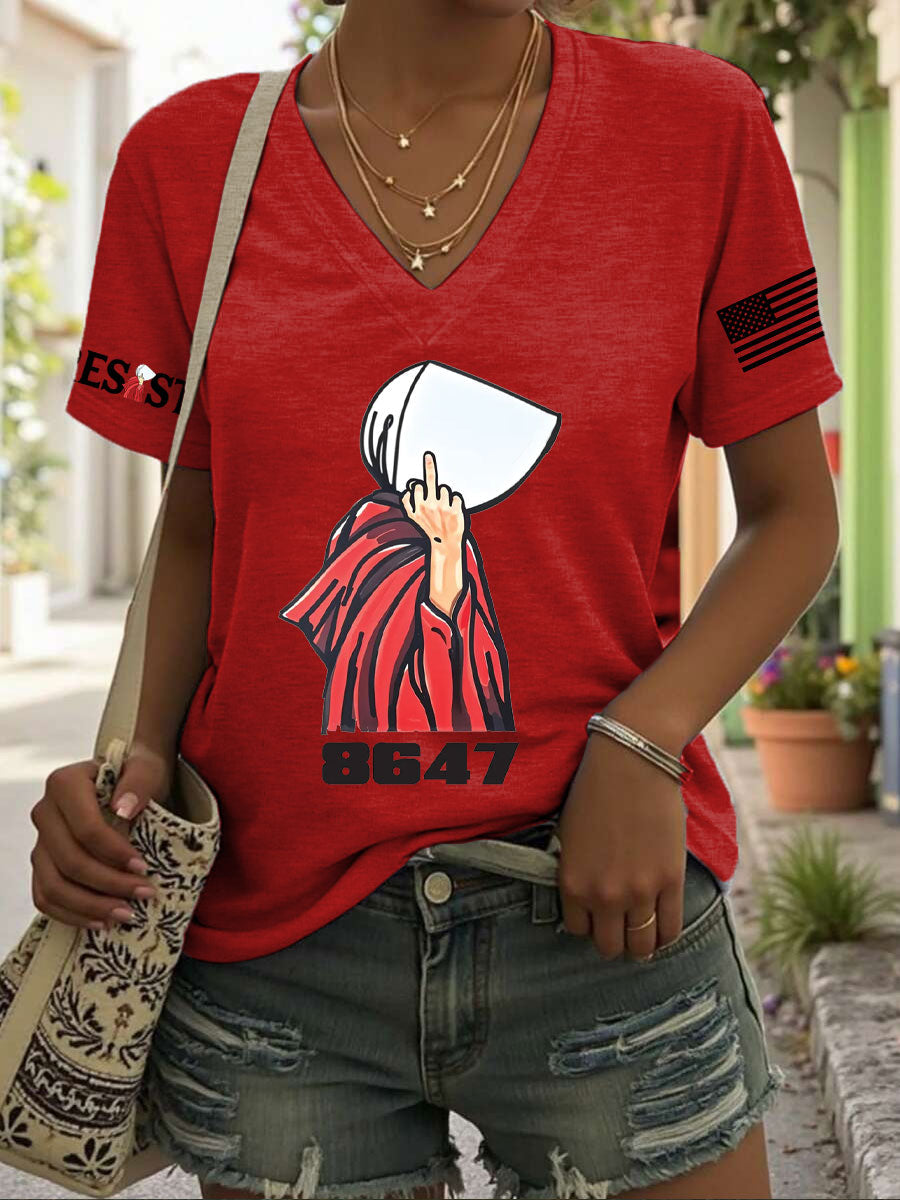 Women's 8647 FDT Resist Printed T-shirt