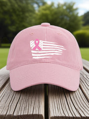 Women's Breast Cancer Awareness Ribbon Hat