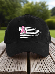 Women's Breast Cancer Awareness Ribbon Hat