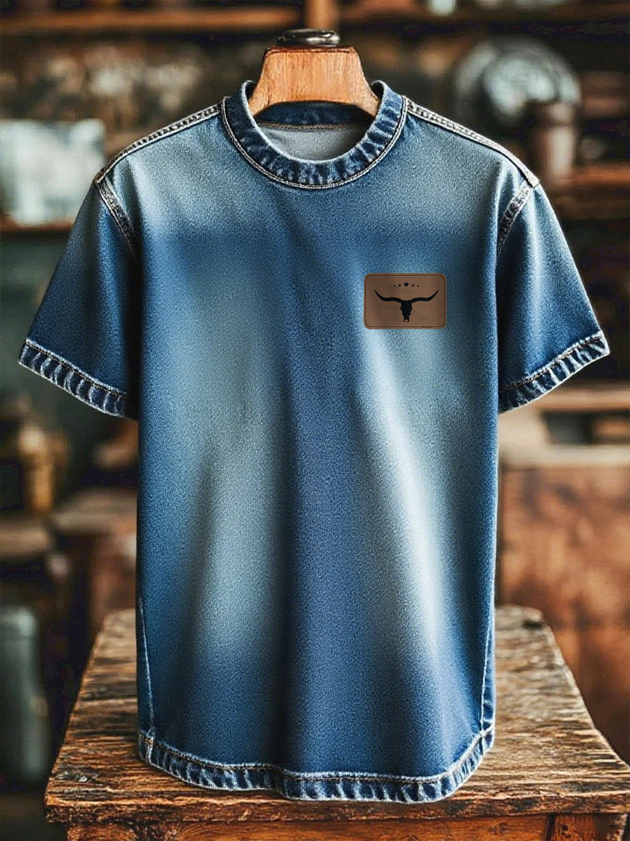 Unisex western style T-shirt
