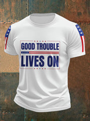 Men's 8647 FDT Good Troube Lives On Printed T-shirt